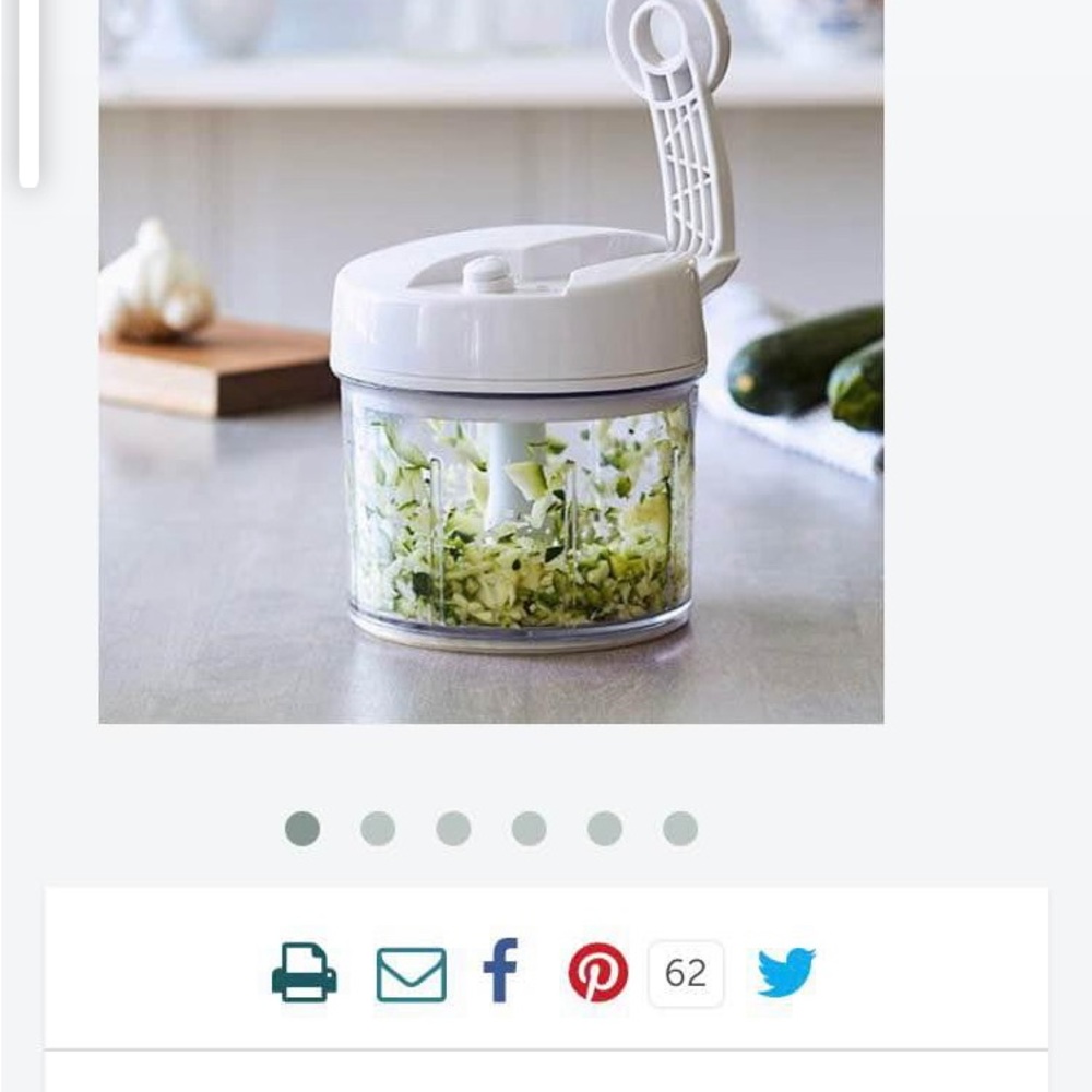 Pampered chef Manual Food Processor